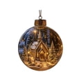thumbnail image 1 of Glowing Christmas Story Ornament with Warm LED and 3D Mini Holiday Scene Glowing Christmas Story Ornament, 3D Mini Scene, Warm LED Glow, Ready To Hang, Tree And Wreath Decor, 1 of 7