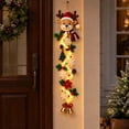 thumbnail image 1 of Glowing Christmas Vertical Cascade Door Hanger, Glowing Warm Light Ornament for Front Door Porch Wall Window Holiday Decor, 1 of 5