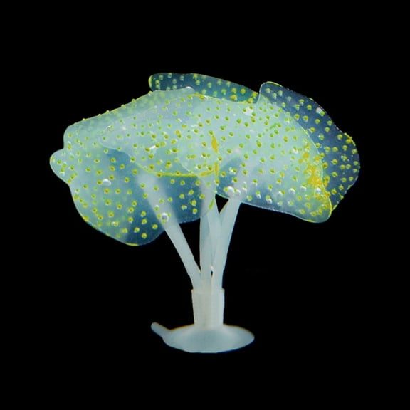 Glowing Coral Decor Coral False Artificial Coral Statue for Aquarium Reef