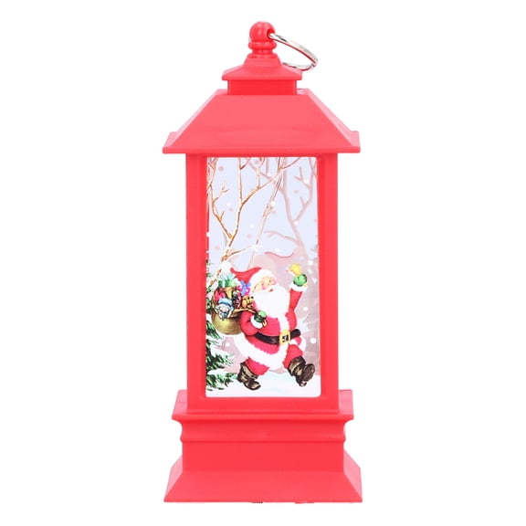 Glowing Decorative Light Portable LED Small Hanging Lamp Santa Claus Ornaments for Party Party Children Gifts