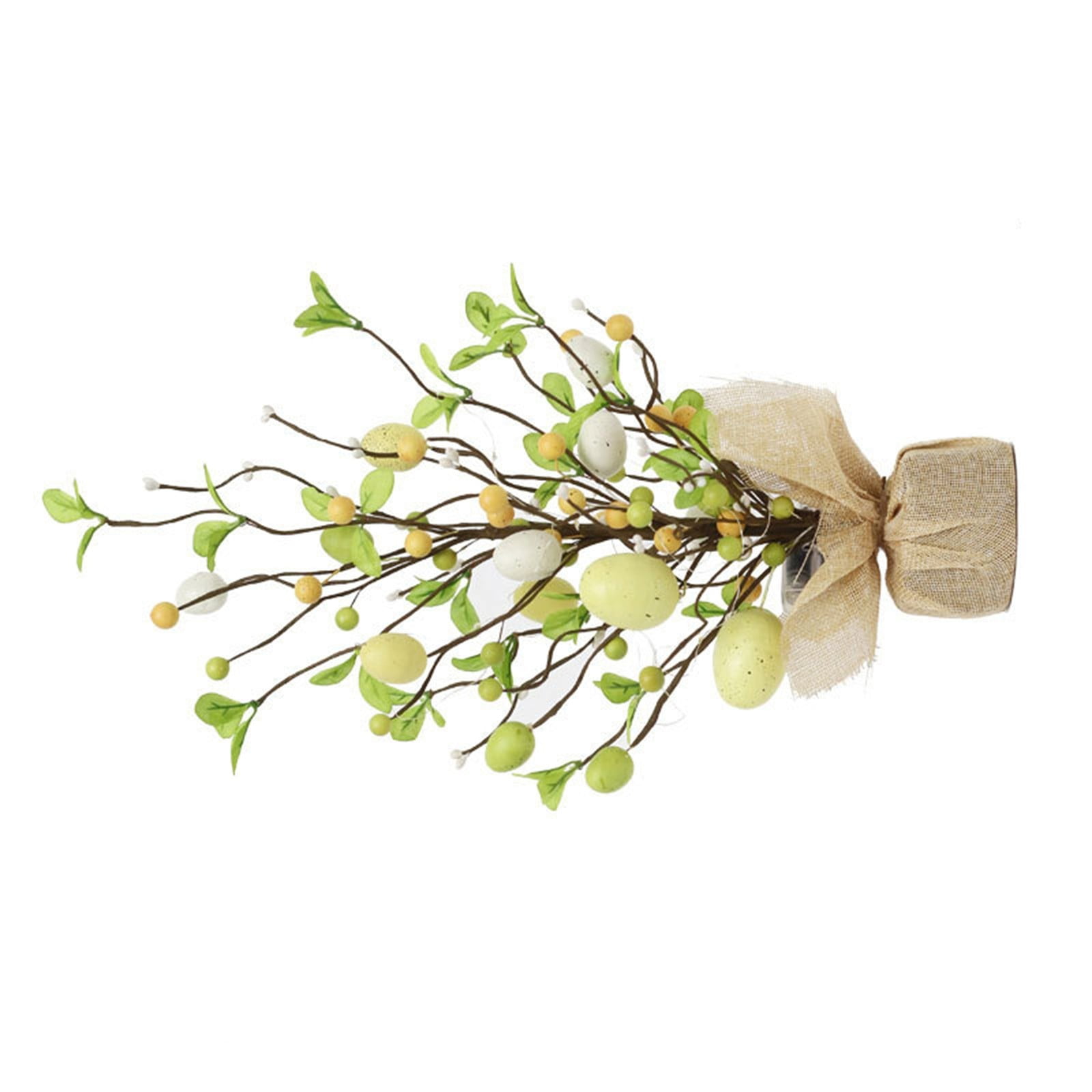 Glowing Easter Egg Material with LED Lights for Festive Tabletop Home Scene Displays Easter Party Mantel Decor