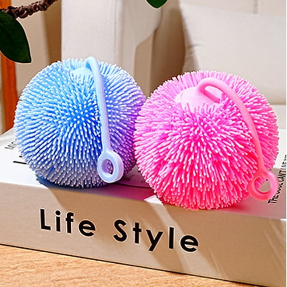 Glowing Expanding Sphere Squishy, Flashing Star Sensory Squeeze Toy With Flexible Shape Changing Design, Portable Hand Activity For Focus Travel Parties Home Novelty Gift For Friends And Family