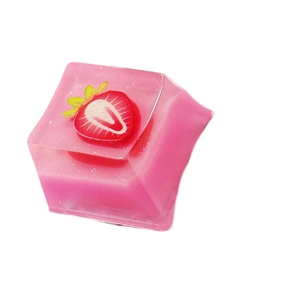 Glowing Fruit Themed Keyboards Keycap Resin Keycaps For Mechanical Keyboards Keycaps