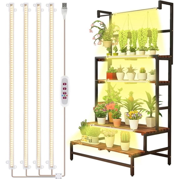 Glowing Garden: 288 Led Plant Lamp, Sunlight Dimmable Plant Light, Full-Spectrum Grow Lights, Indoor Plant Growth Lamp For Your Home Decor, Wide Application Ensuring Versatility