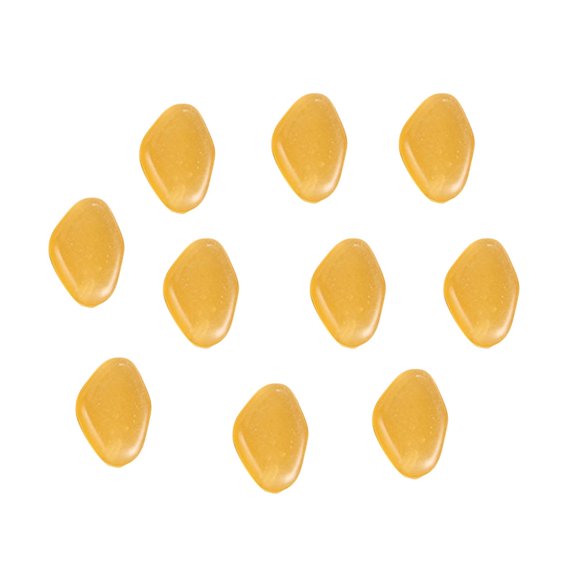 Glowing Stones for Garden Non-Radioactive Resin Pebbles for Fish Tank and Indoor Displays 10PCS