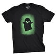 thumbnail image 1 of Glowing Ghost Glow In The Dark Shirt Scary Halloween T Shirt Cool Costume Tee Graphic Tees, 1 of 9