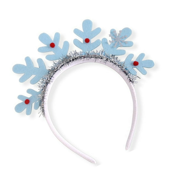 Glowing Hair Accessory For Adult Kids Comfortable Stretchy Hairband Holiday Theme Party Headpiece for Christmas Event