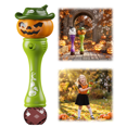 thumbnail image 1 of Glowing Halloween Bubble Wand for Kids, Automatic Bubble Blower with Solution Refill, Light Up 10 Inch Handheld Toy (A), 1 of 6
