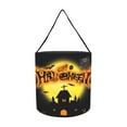 thumbnail image 1 of Glowing Halloween Candy Bag Portable LED Pumpkin Light Emitting Tube Halloween Sugar Bag Storage Bag, 1 of 2