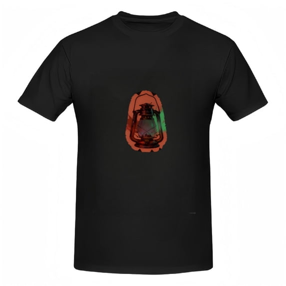 Glowing Lantern Graphic Tee | Adventure Style Unisex T-Shirt