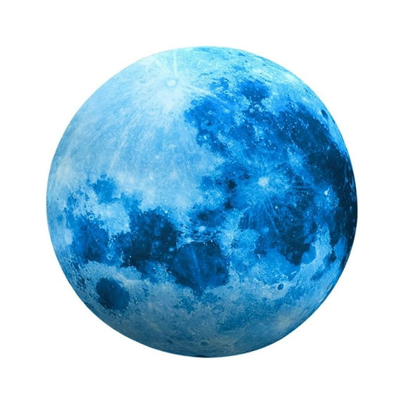 Glowing Luminous Moon Planet Space Wall Sticker Decal In The Dark