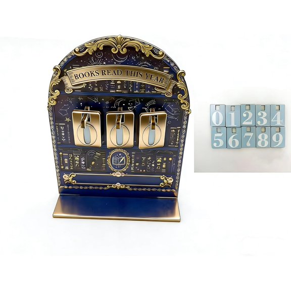 Glowing Moon Arch Book Tracker, Custom Books Read Counter, Bookshelf Decor Gift for Book Lovers