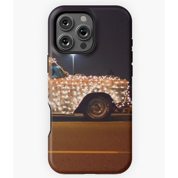 Glowing Oldie White Abstract Light Art Phone Case for iPhone 16 15 14 13 12 11 Pro Max