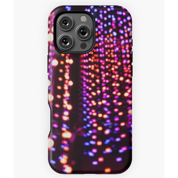 Glowing Pattern Abstract Light Design Phone Case for iPhone 16 15 14 13 12 11 Pro Max