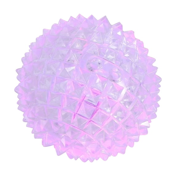 Glowing Pet Toy Ball For Dogs, -Resistant Elastic Ball, In-Stock Toy Ball For Medium And Large Dogs,Interactive Pet Toys,Gifts for Pets and Pet Lovers(Clear)
