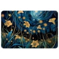 thumbnail image 1 of Glowing Plants Machine Washable Non-Slip Polyester Indoor Floor Rug and Chair Mats, 1 of 6