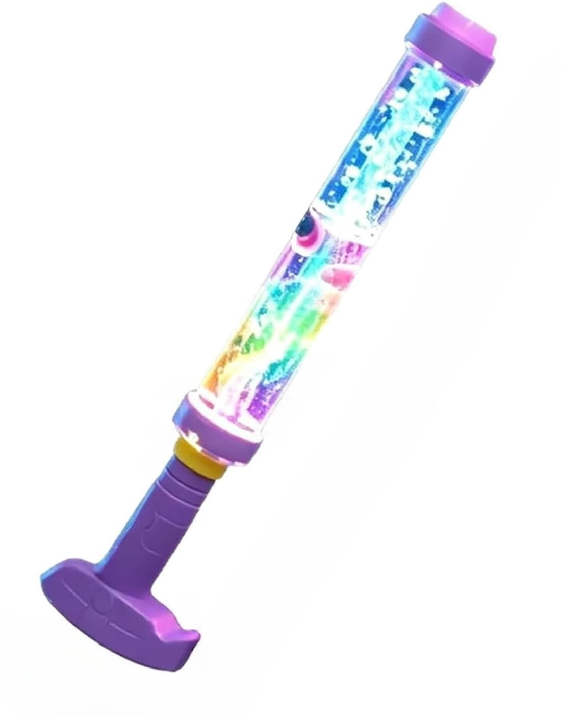 Glowing Rainbow LED Water Blaster, Firework Spray Water Soaker Toys for Pool Party Outdoor Summer Water Games, Easy Fill and Use, Durable Leak