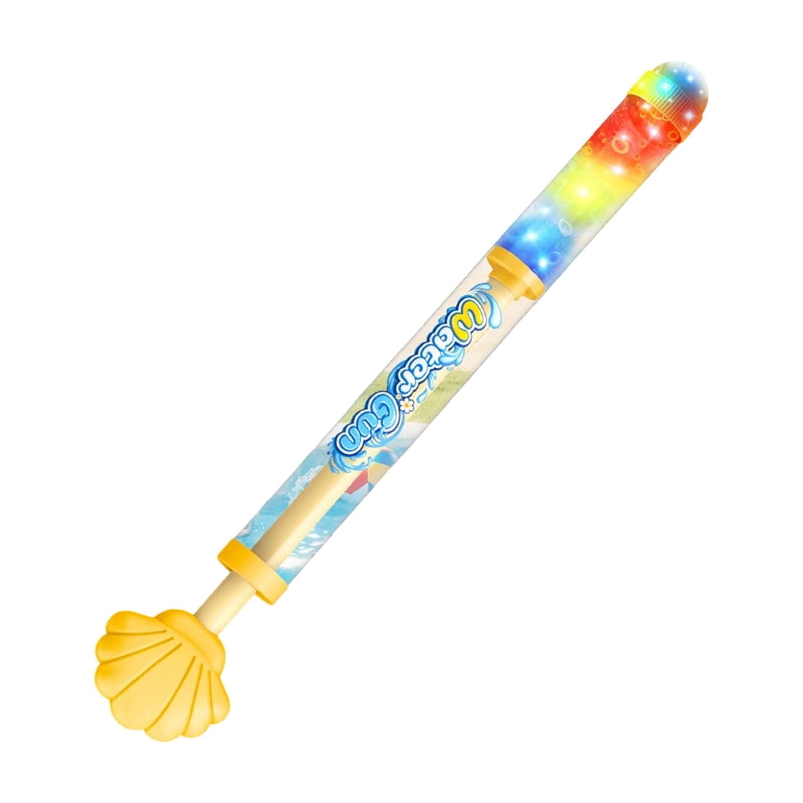 Glowing Rainbow LED Water Blaster, Summer Fun That Pops Like Magic, Creative Squirt Water Blaster, Firework Spray Water Soaker for Pool Party Outdoor Summer Water Games