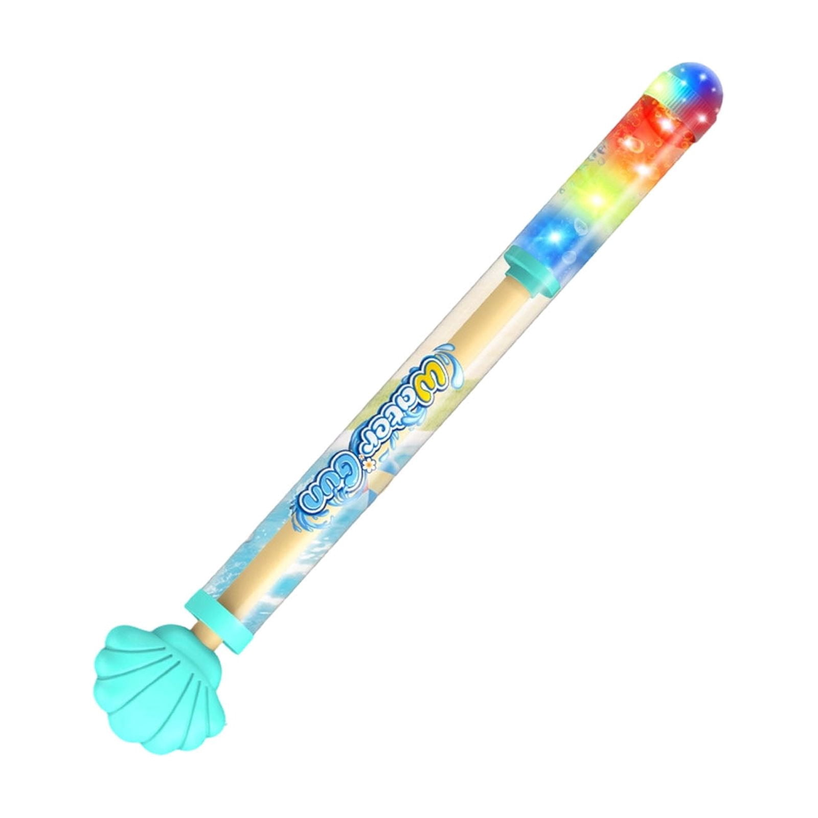 Glowing Rainbow LED Water Blaster, Summer Fun That Pops Like Magic, Creative Squirt Water Blaster, Firework Spray Water Soaker for Pool Party Outdoor Summer Water Games