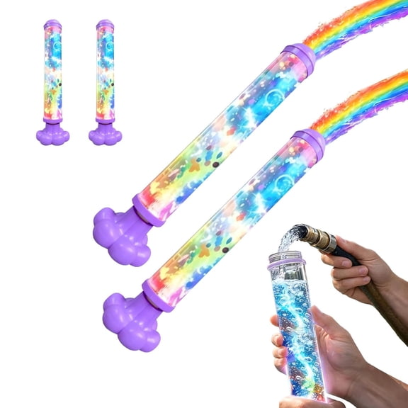 Glowing Rainbow LED Water Blaster | Summer Fun that Pops Like Magic, Rainbow LED Water Gun (1PCS)