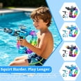 Led Design Plan Glowing Rainbow Led Water Blaster with Light Up Scope and Rechargeable ...