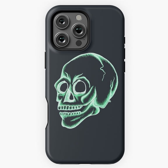 Glowing Retro Skeleton Phone Case for iPhone 16 15 14 13 12 11 Pro Max M5911110