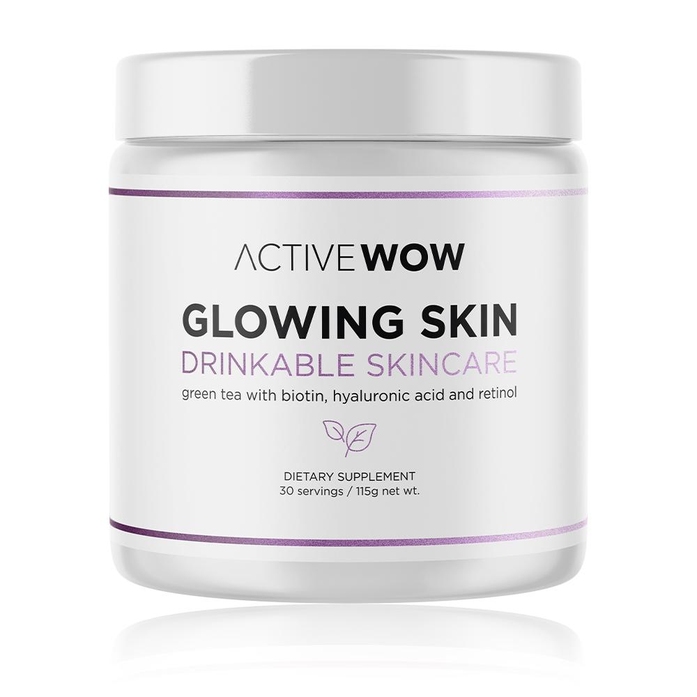Glowing Skin Drinkable Skincare with Biotin, Hyaluronic Acid and Retinol - image 1 of 6