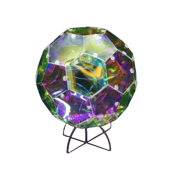 Glowing Soccer Ball Night Light – Color-Changing LED Desktop Decoration, Stadium-Grade Design, Omnidirectional Illumination, Safe & Stylish Gift