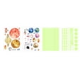 thumbnail image 1 of Glowing Stars for Ceiling, Glow in The Dark Stars, Space Wall Decals Solar System Galaxy Planets Wall Stickers Decor for Kids (green), 1 of 7