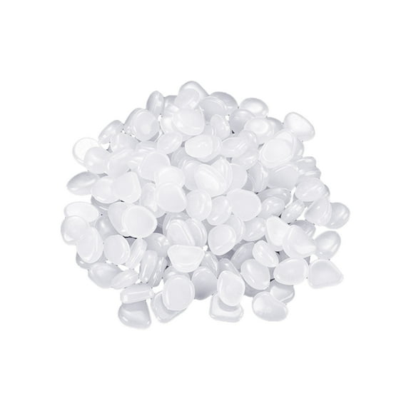 Glowing Stones - Shining Stone - Luminous Aquariums The Pebbles in Decor for Garden Rocks Dark Glow 200Pcs Stones Home Decor