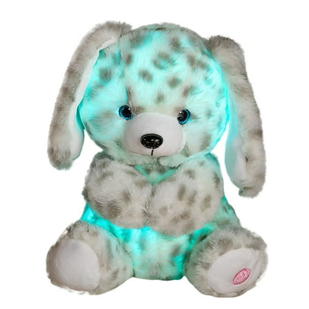 Glowing Toy Light Up Cuddly Dog Stuffed Toy Baby Soothing Doll With LED
