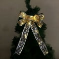 thumbnail image 1 of Glowing Transparent Ribbon Bow for Christmas Tree, Light-Up Hanging Accessory for Festive Nighttime Display C, 1 of 6