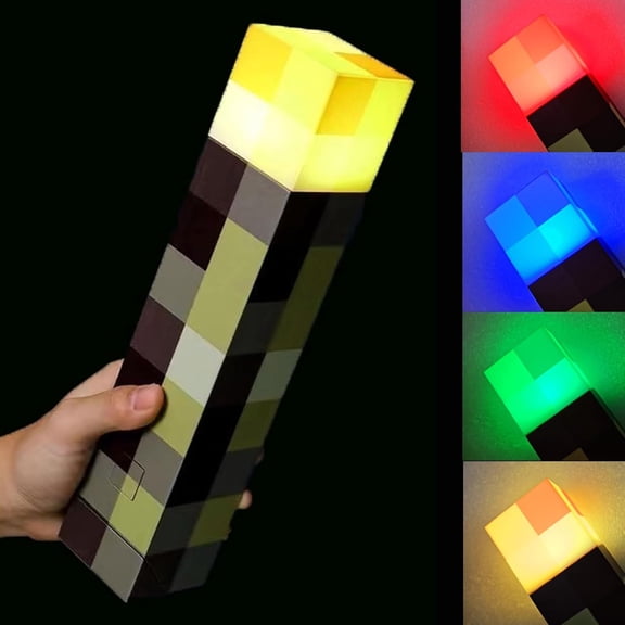 Glowing Wall Torch Lamp FlashYANTON - USB RecharYANTONable NYANTONt YANTON, 4 YANTON Options- Wall-Mounted or Handheld LED YANTONing for Kids Playroom & Bedroom Decor