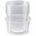 Glownary 12 oz Translucent Round Deli Container, Polypropylene ...