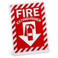 Glownary 14 x 10 Inch Engineer-Grade Reflective Adhesive Vinyl Fire ...