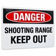 Glownary 14 x 10 Inch Engineer Grade Reflective Aluminum Danger ...