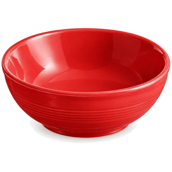 Diametric Dimensions Glownary Capri Stoneware Bistro Bowl, 19 oz, Passion Fruit Red, Round ...