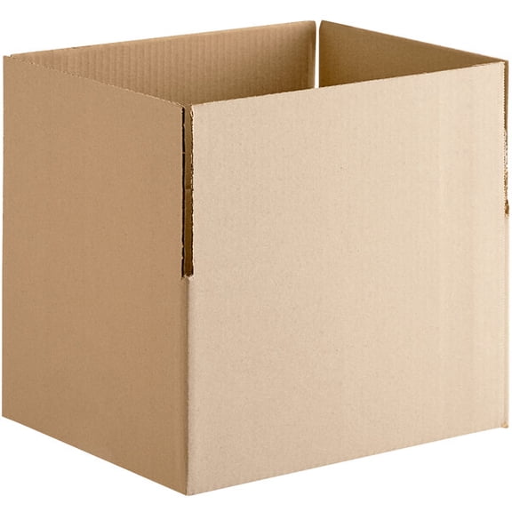 Glownary Corrugated Shipping Box, 13 x 10 x 7 inches, Brown, RSC Style, 25/Case