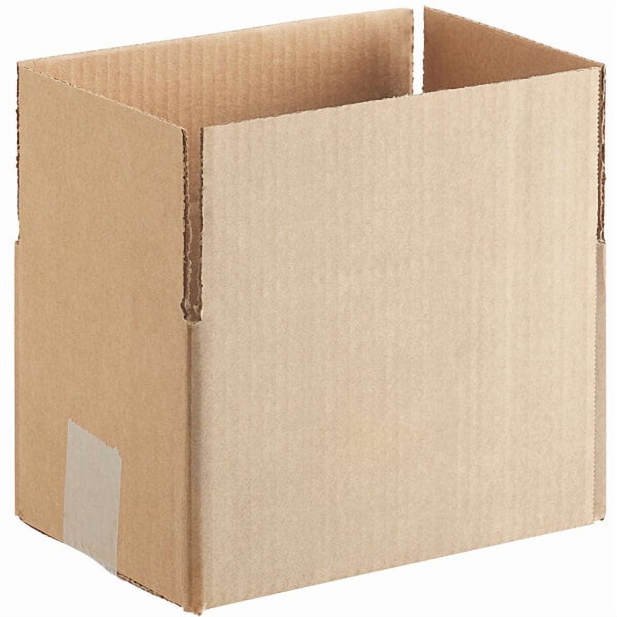 Shipper Cases Rsc Glownary Shipping Box, 8 x 6 x 4 inches, Kraft Corrugated RSC Brown Box ...
