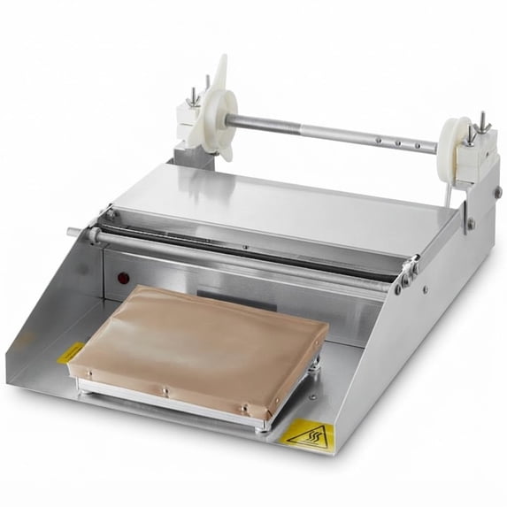 Meat Machine Movie Glownary WM12 Commercial Film Wrapping Machine, 12 Inch Roll Capacity ...