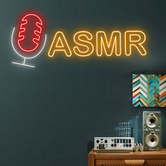 Glowneon ASMR Neon Sign, ASMR Mukbang Studio Decor