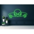 thumbnail image 1 of Glowneon Alien In Hole Neon Signs, Room Wall Art Decor, 1 of 4