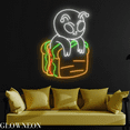 thumbnail image 1 of Glowneon Alien Sandwich Neon Sign, Alien Led Sign, Sandwich Shop Art, 1 of 5