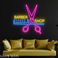 thumbnail image 1 of Glowneon Attractive Signboard For Barber Shop, Barber Shop Neon Signs, 1 of 5