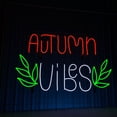 thumbnail image 1 of Glowneon Autumn Vibes Neon Sign, Fall Long-lasting Lights Wall Decor, 1 of 4