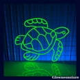 thumbnail image 1 of Glowneon Baby Turtle Neon Sign, Turtle LED Sign, Turtle Lover Gift, Turtle Wall Art, Kid Room Decor, 1 of 4