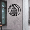 thumbnail image 1 of Glowneon Bakery Shop Metal Sign, Cup Cake Shop Decor, 1 of 4
