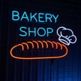 thumbnail image 1 of Glowneon Bakery Shop Neon Sign, Bakery Shop Sign, Light Sign Decor, 1 of 4