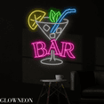 thumbnail image 1 of Glowneon Bar Neon Sign, Cocktails Bar Led Sign, Bar Pub Wall Decor, 1 of 4