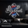 thumbnail image 1 of Glowneon Barber Neon Sign, Barber Led Sign, Barber Shop Neon Sign, Barber Shop Neon Sign, 1 of 4